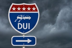 DUI sign