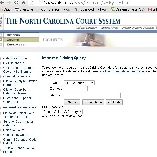 Are North Carolina Court Records Public