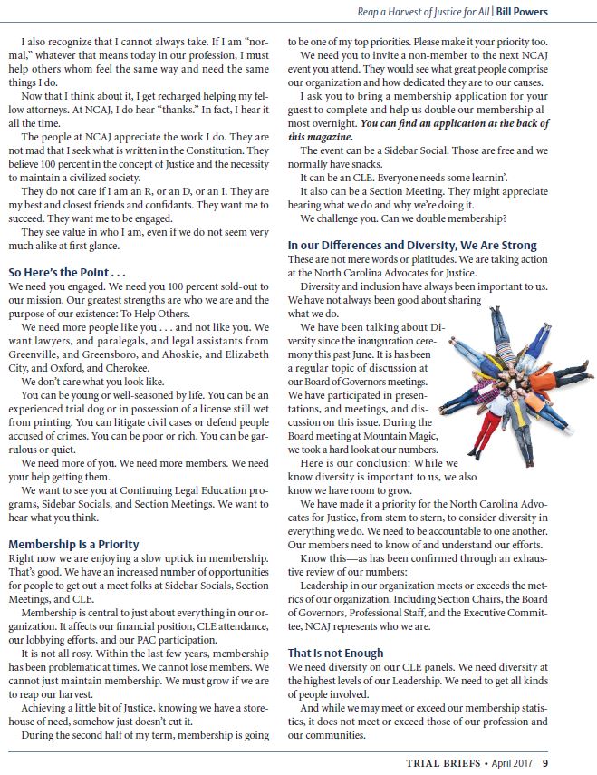 NCAJ-President-Bill-Powers-Column-TRIAL-BRIEFS-SPRING-2017-C