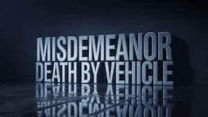 Misdemeanor Death by Vehicle North Carolina statutory offense graphic representing traffic fatality charges under N.C.G.S. 20-141.4(a2)