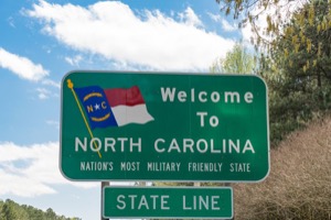 North Carolina sign