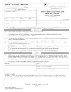 Limited Driving Privilege DUI Out of State Convictions