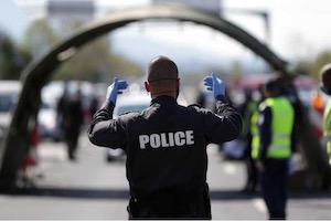 Officer Directing Traffic